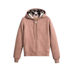 Check Zip Hoodie