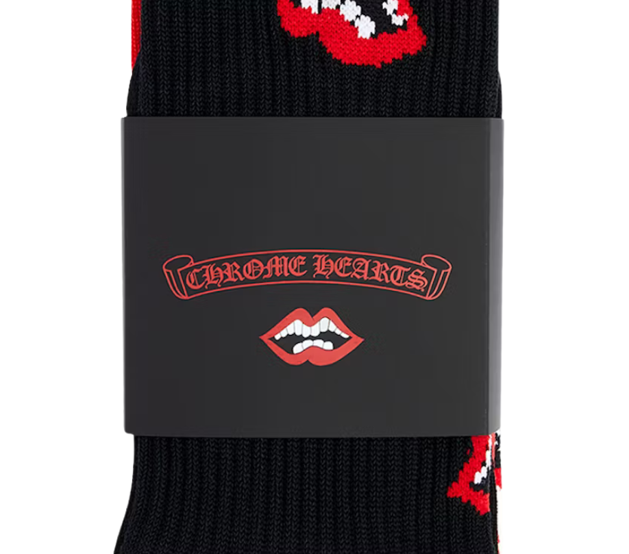 Chrome Mouth Socks
