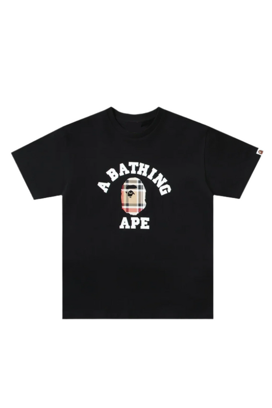 Ape College Check T-shirt