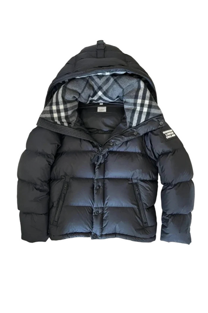 Check Puffer Jacket