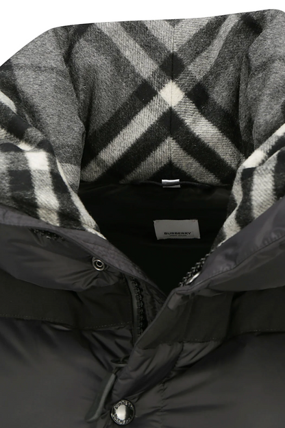 Check Puffer Jacket