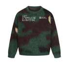 Camo Knit Number Sweater