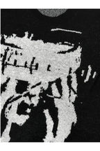 Telepathy Graphic Knitted Sweater