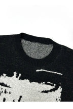 Telepathy Graphic Knitted Sweater