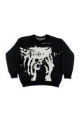 Telepathy Graphic Knitted Sweater