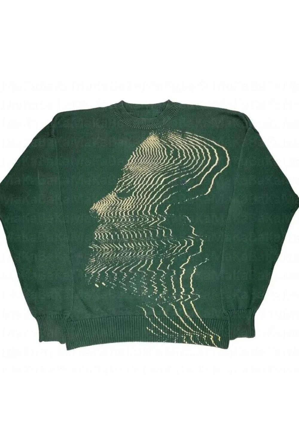 Vibrations Graphic Knitted Sweater