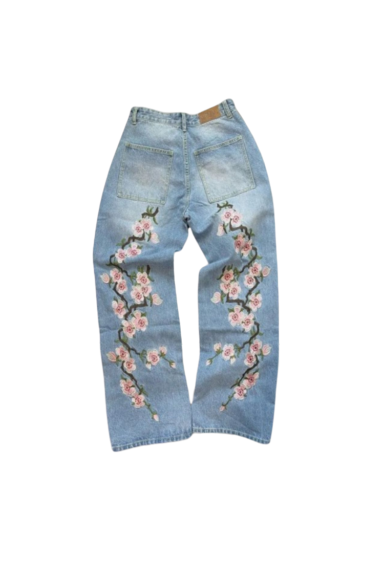 Blossom Embroidered Jeans