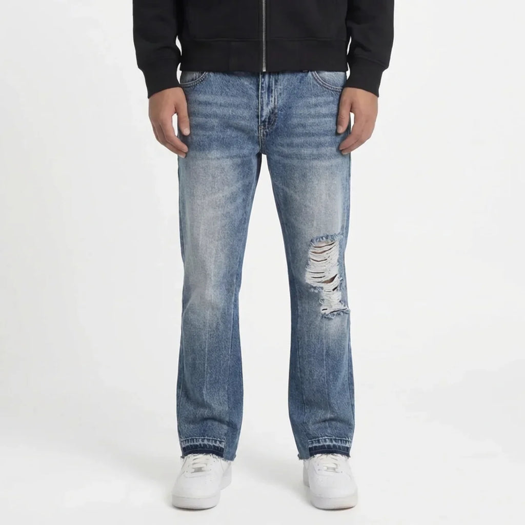 Ripped Aure Flared Jeans
