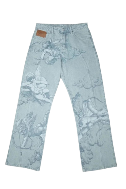 Cupido Washed Baggy Jeans