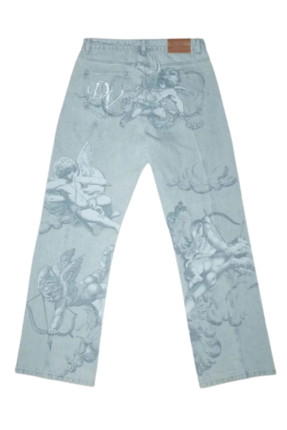 Cupido Washed Baggy Jeans